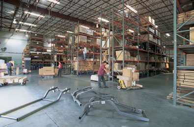 High density warehousing system